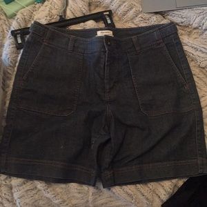 Jean shorts (on the dressier side)